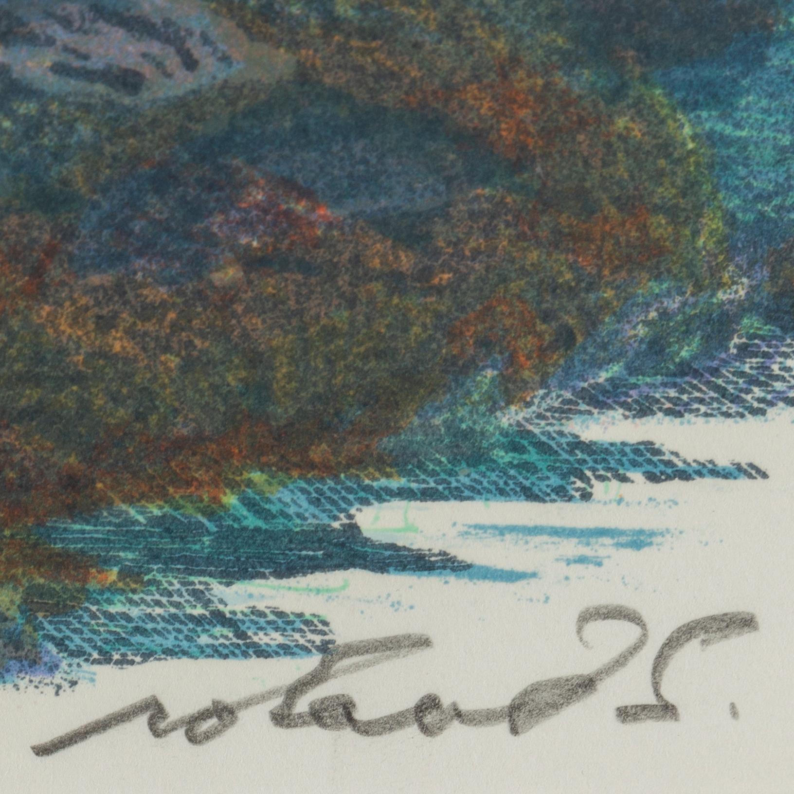 ROLAND SVENSSON, colour lithograph, signed and no. 9/275.