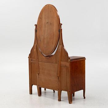 Toilettebord och två stolar, jugend, 1900-talets början.
