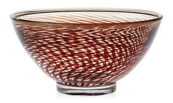849. Edward Hald, An Edward Hald 'Slipgraal' glass bowl, Orrefors 1954.