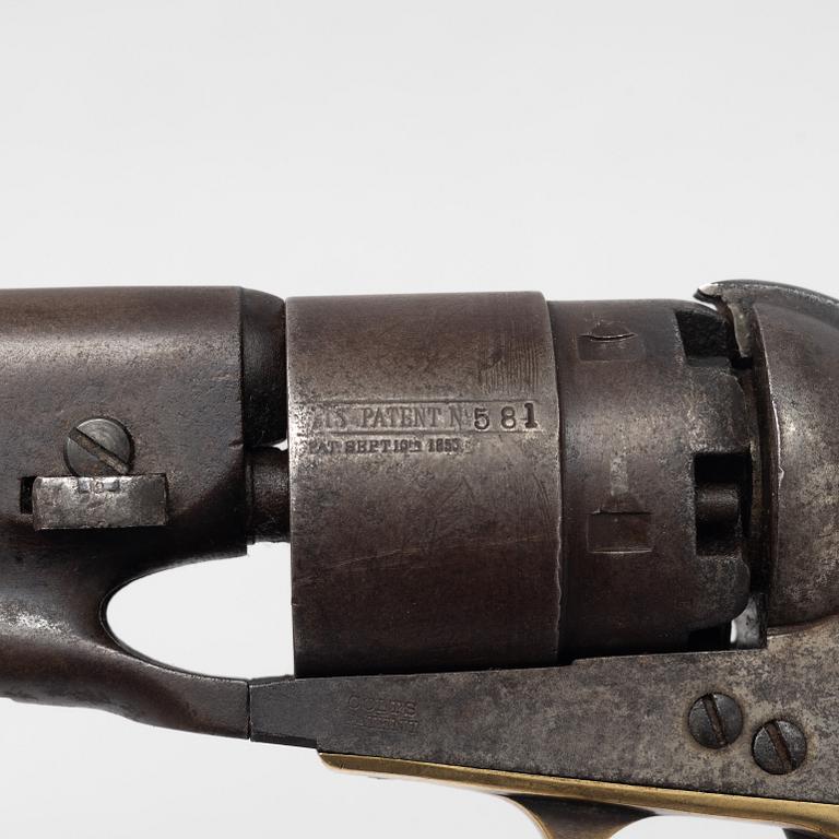 Percussion revolver, Colt 1860 Army, USA, 1867.