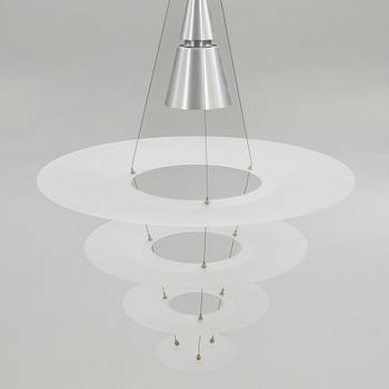 Shoichi Uchiyama, pendant lamp, "Enigma", Louis Poulsen, Denmark, late 20th century.