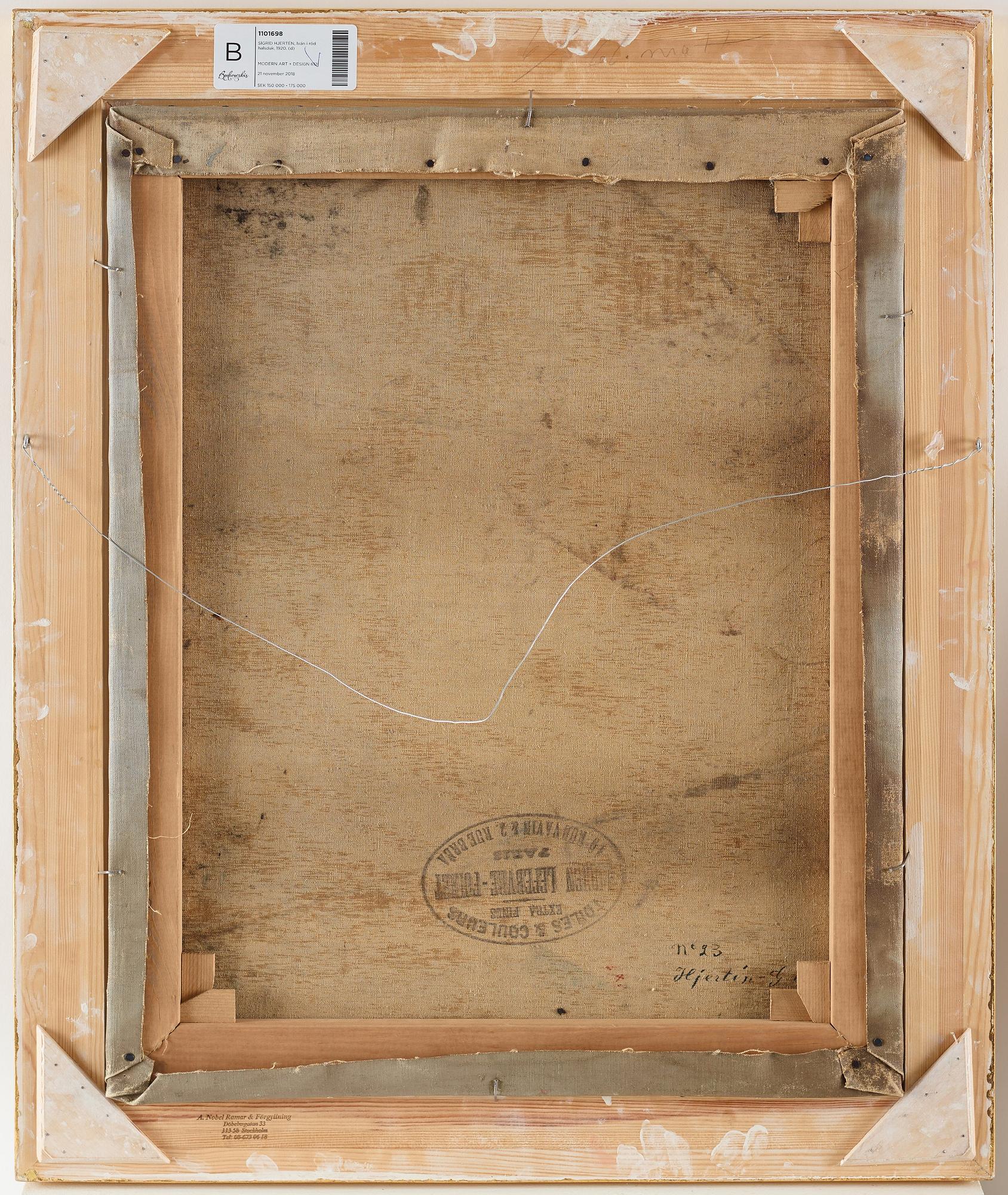 Sigrid Hjertén, Iván i röd halsduk.