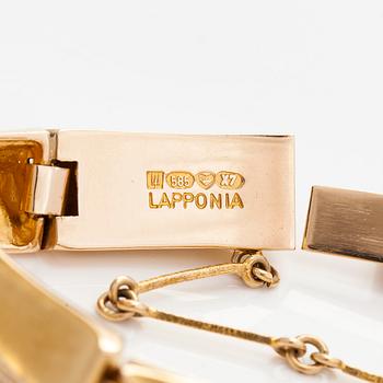 Björn Weckström, A 14K gold bracelet for Lapponia 1975.