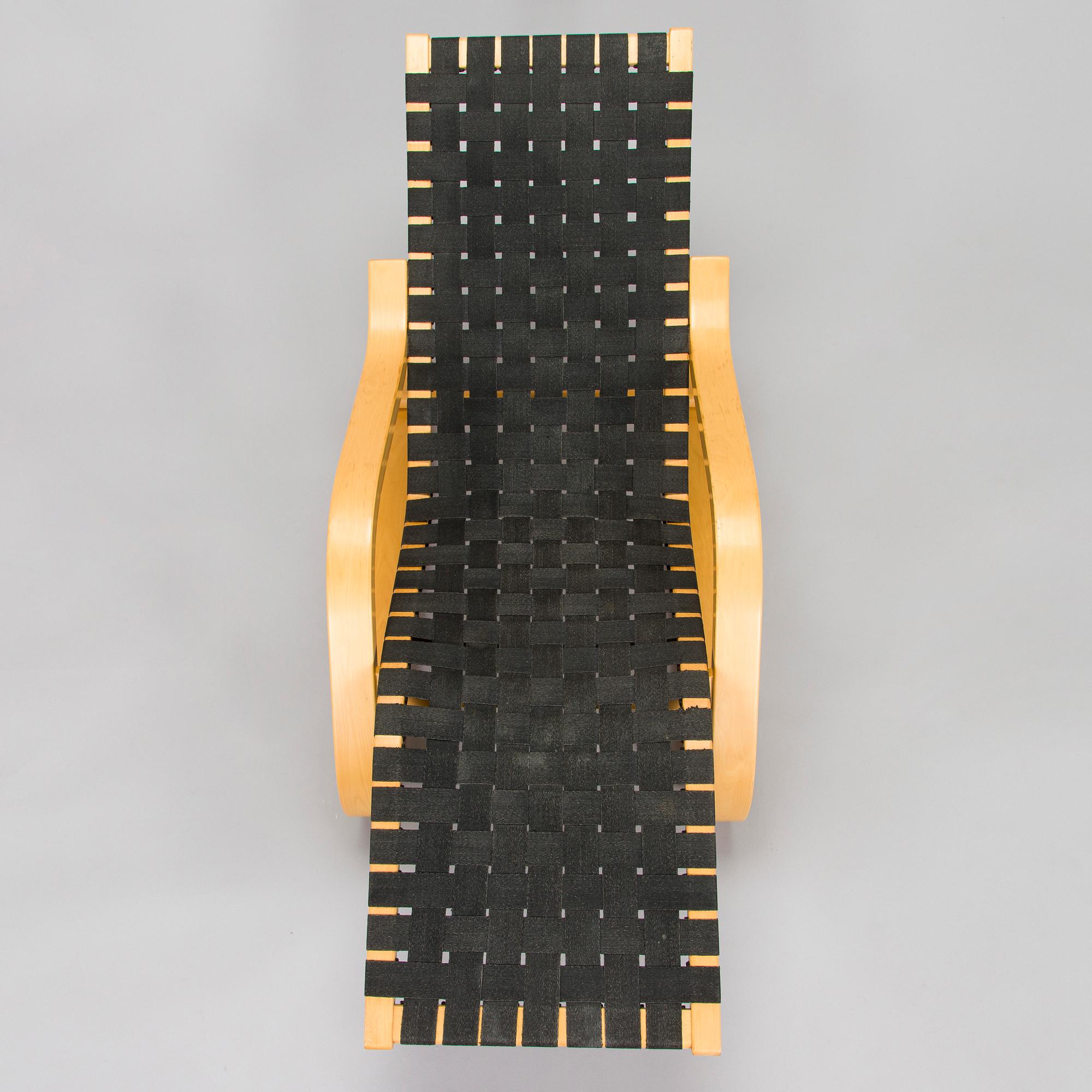 Alvar Aalto, vilstol, modell 43, Artek 1900-talets slut.