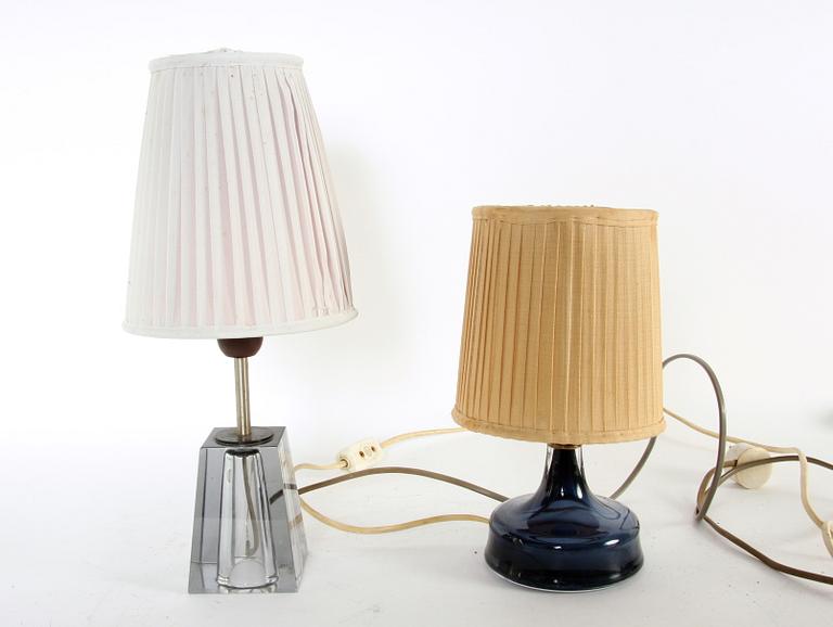 BORDSARMATURER, 2 st, Orrefors.