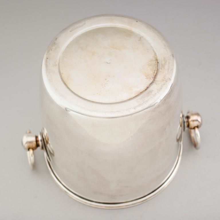 CHAMPAGNEKYLARE, nysilver, Chrisotel, 1900-talets första hälft.