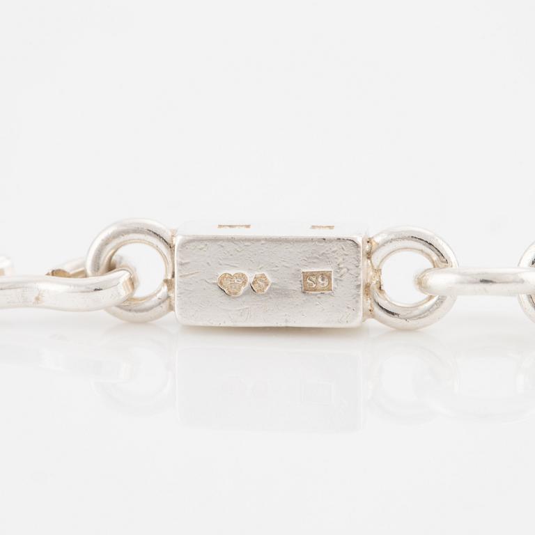 armband, sterlingsilver, Lund 1968.