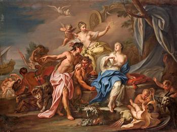 253. Georg Engelhard Schröder Tillskriven, "Bachus et Ariadne".