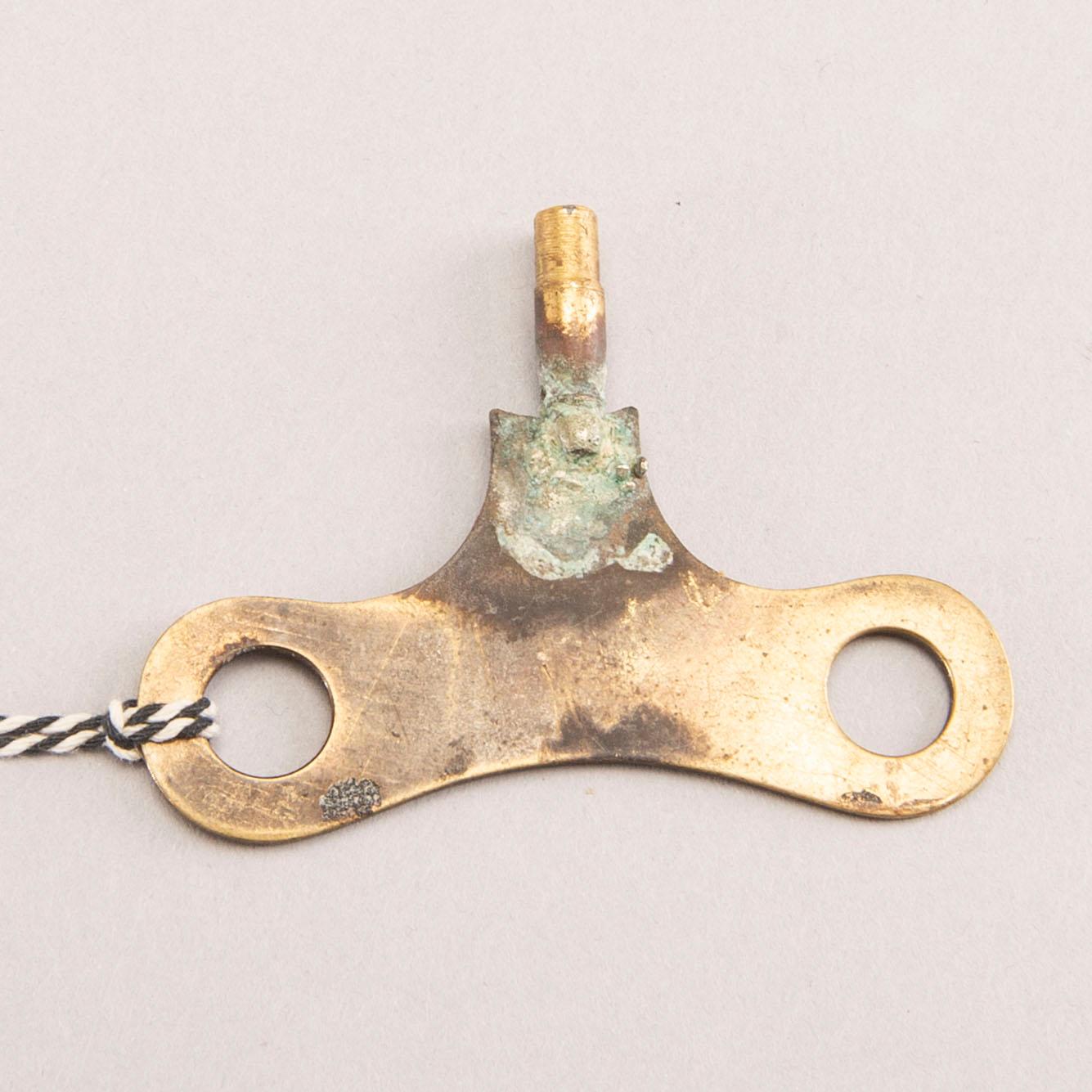 A late Empire mid 19th century veneered table clock.