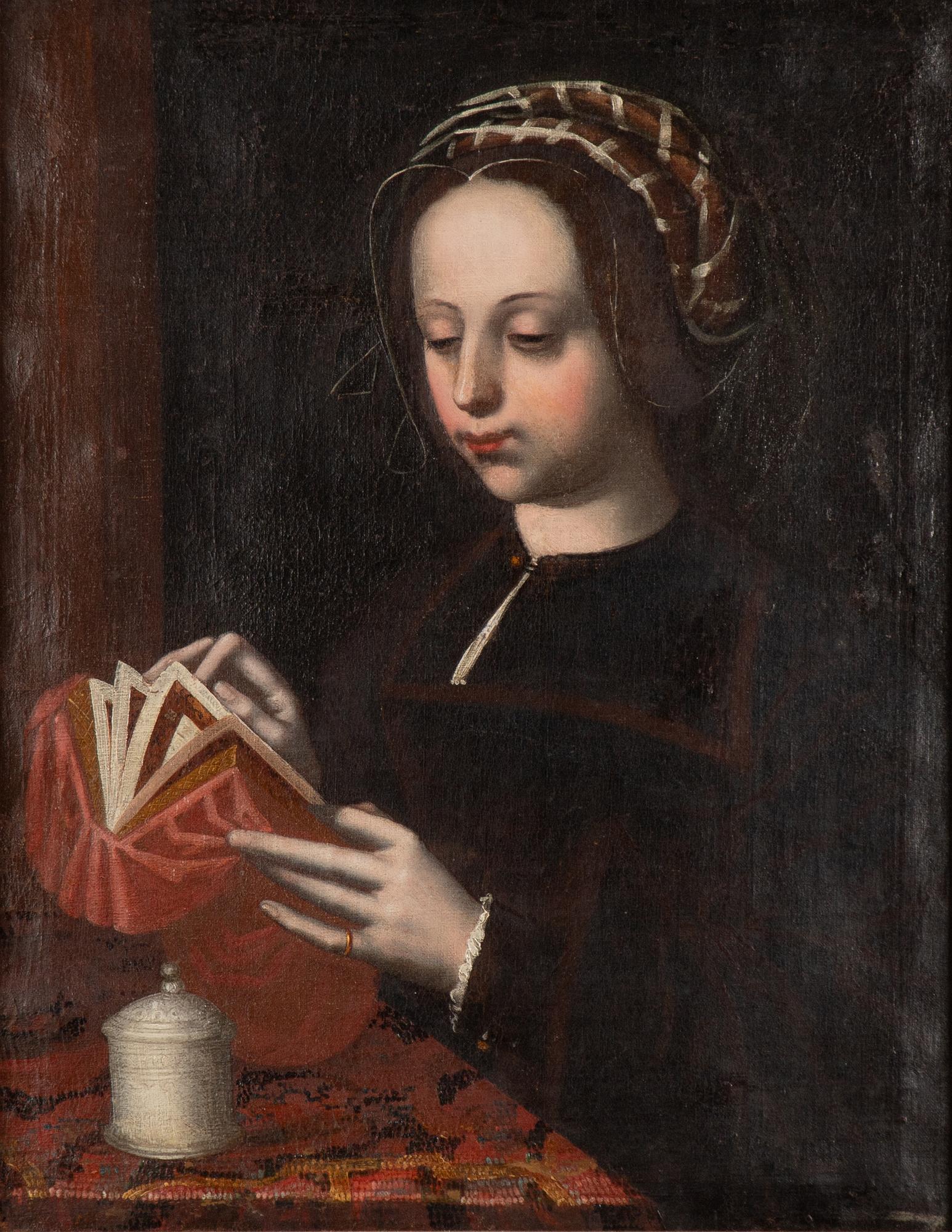 Ambrosius Benson, after, probably 18th century, Reading Mary Magdalene.