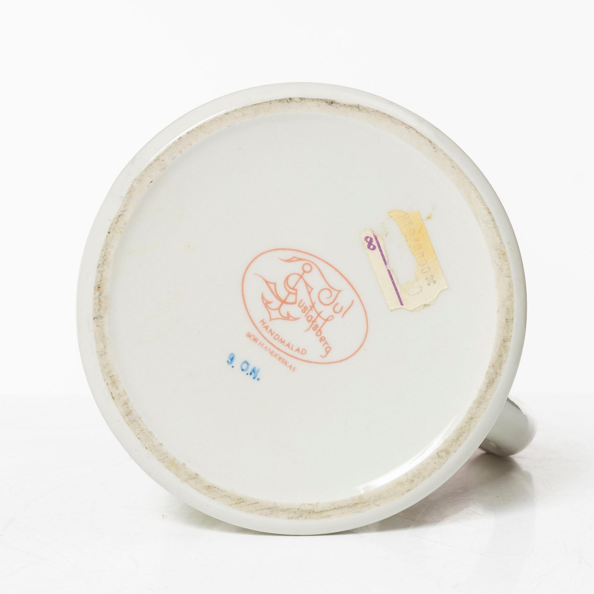 Kanna och grötskål, "God Jul", Gustavsberg.