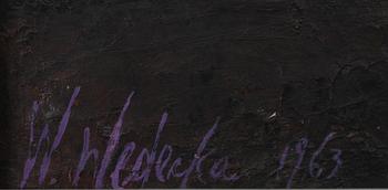 W.WEDECKA, (POLEN) olja på duk. sign. och dat. 1963.