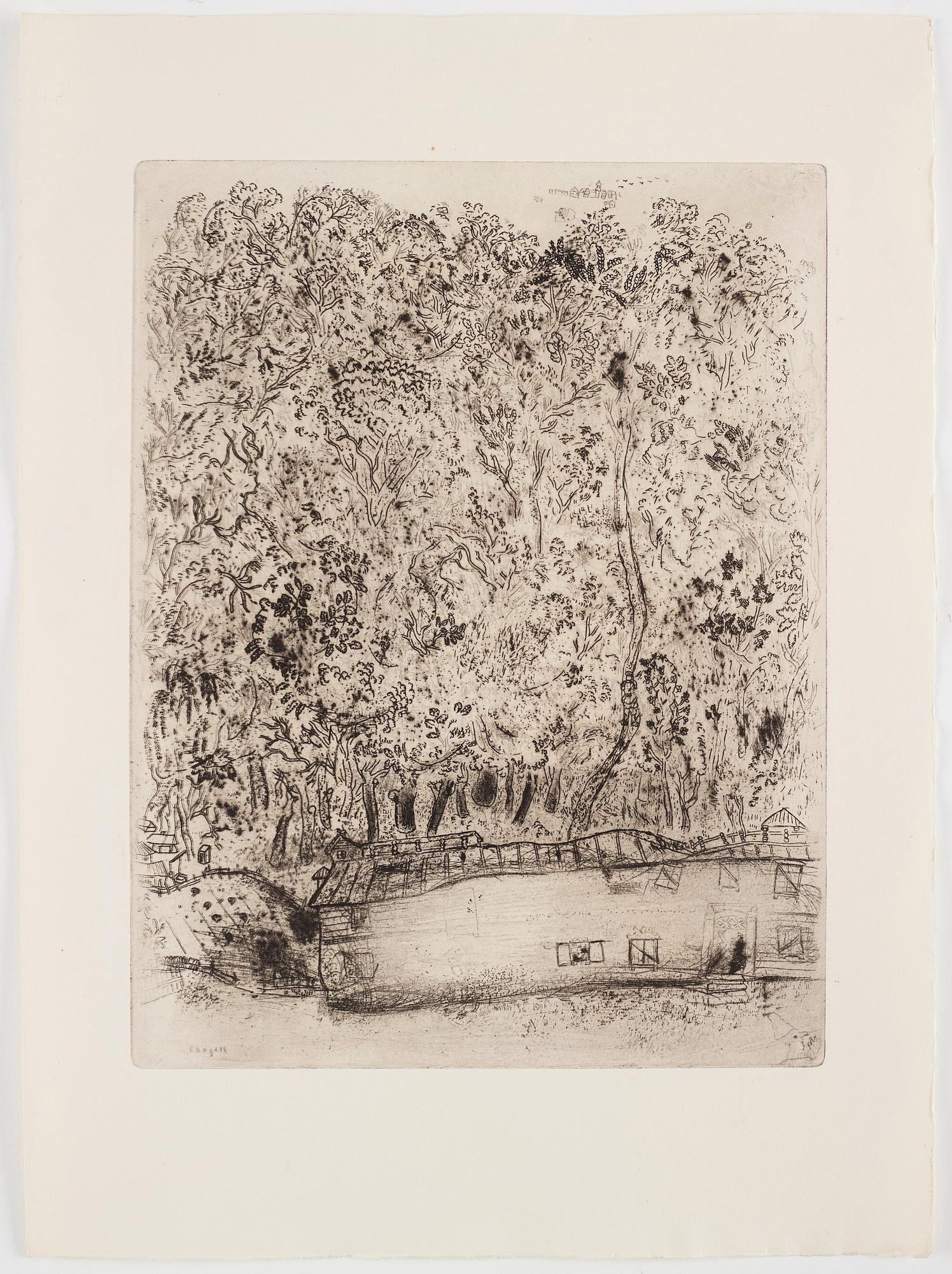 MARC CHAGALL, 71 st etsningar ur upplagan om 285 exemplar på Arches/MBM/J. Perrigot-papper, 1923-1948.