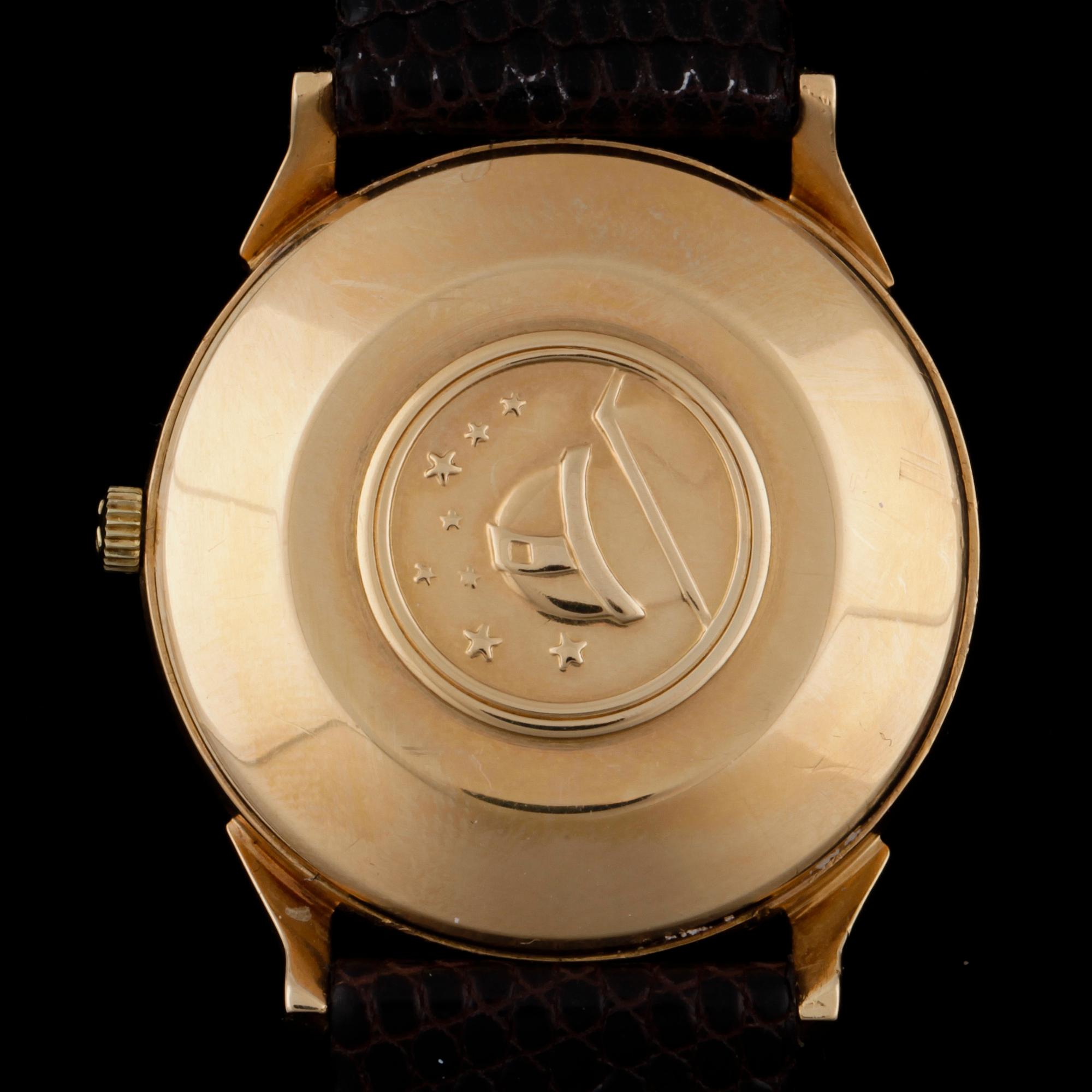 ARMBANDSUR, herr, 18k guld, Omega, Constellation, Chronomter, 1960/70-tal.