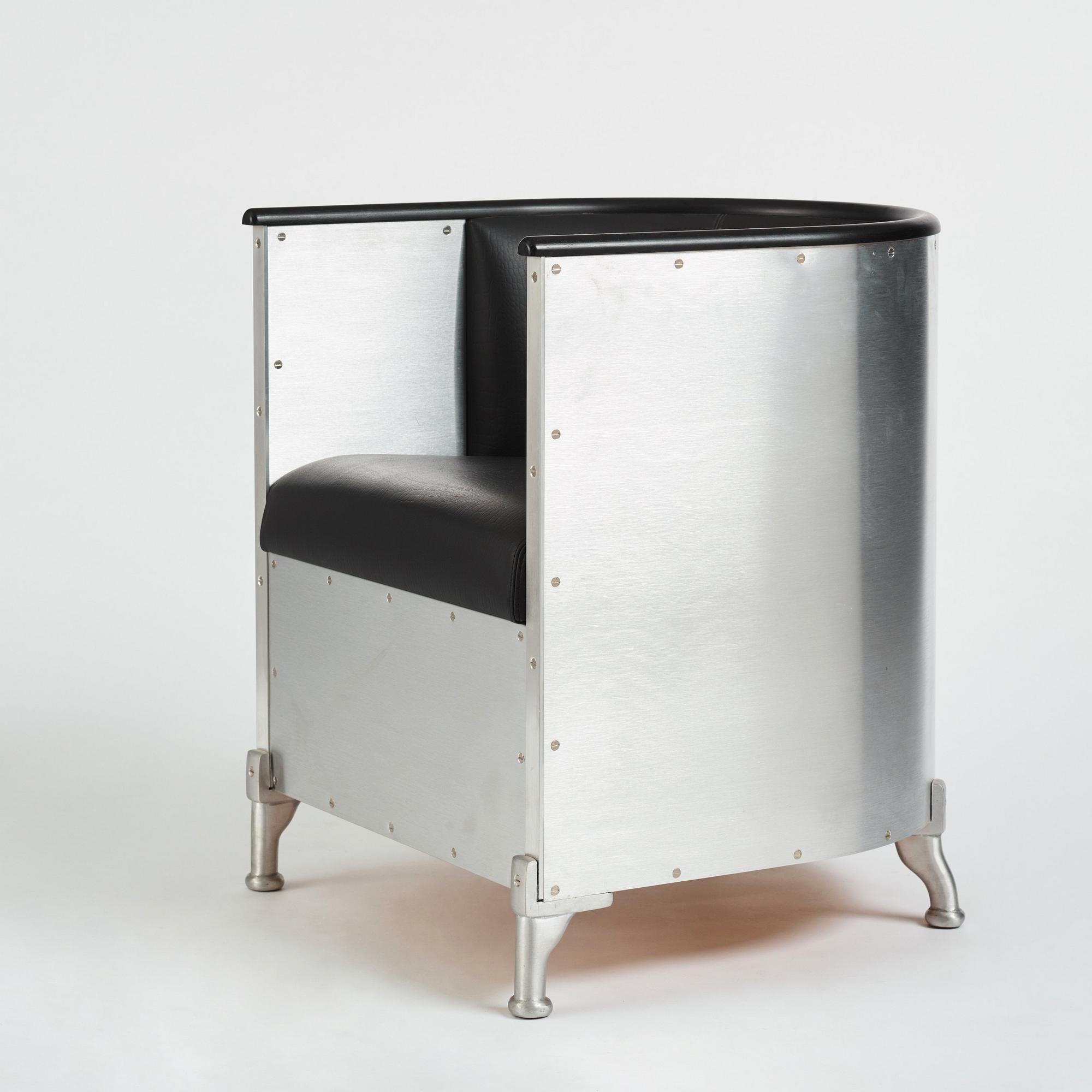 Mats Theselius, a "Kroko" armchair, ed. 23/99, Källemo, Värnamo post 1990.