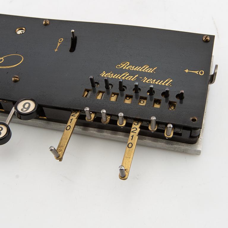 Kalkyltor Diera, Pallweber & Bordt, början på 1900-talet.