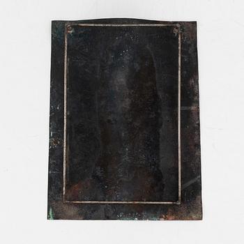 Bo Andersson, sculpture, copper, signed KGBA and dated -96.