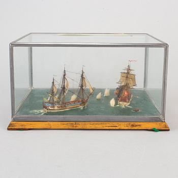 Ship models, first half of the 20th Century.