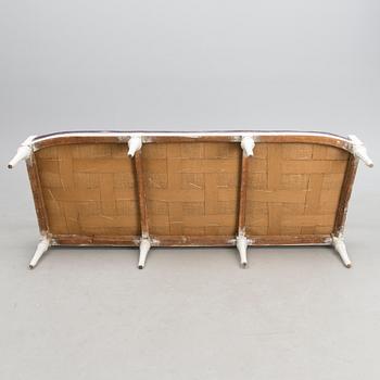 A SWEDISH GUSTAVIAN SOFA, made by Johan Erik Höglander (furniture carpenter in Stockholm 1777-1813).