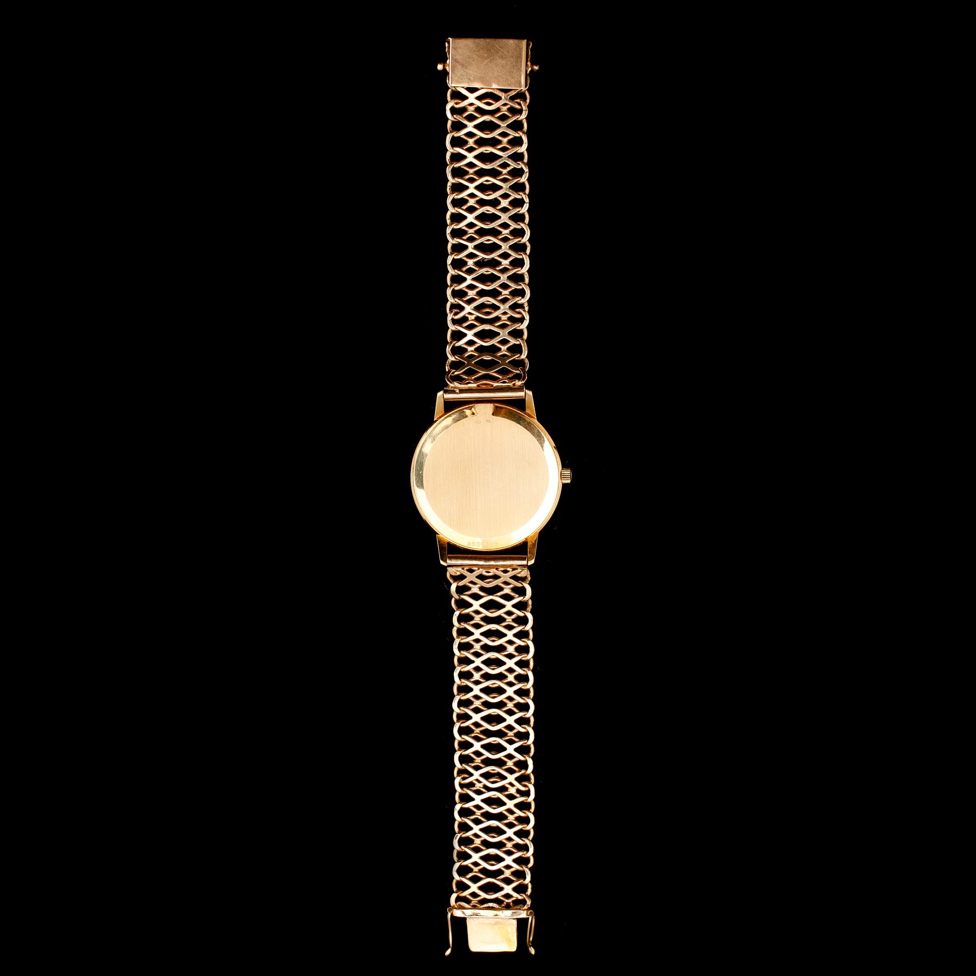ARMBANDSUR, 18 k guld, IWC International Watch Company. Tot vikt 55 g.