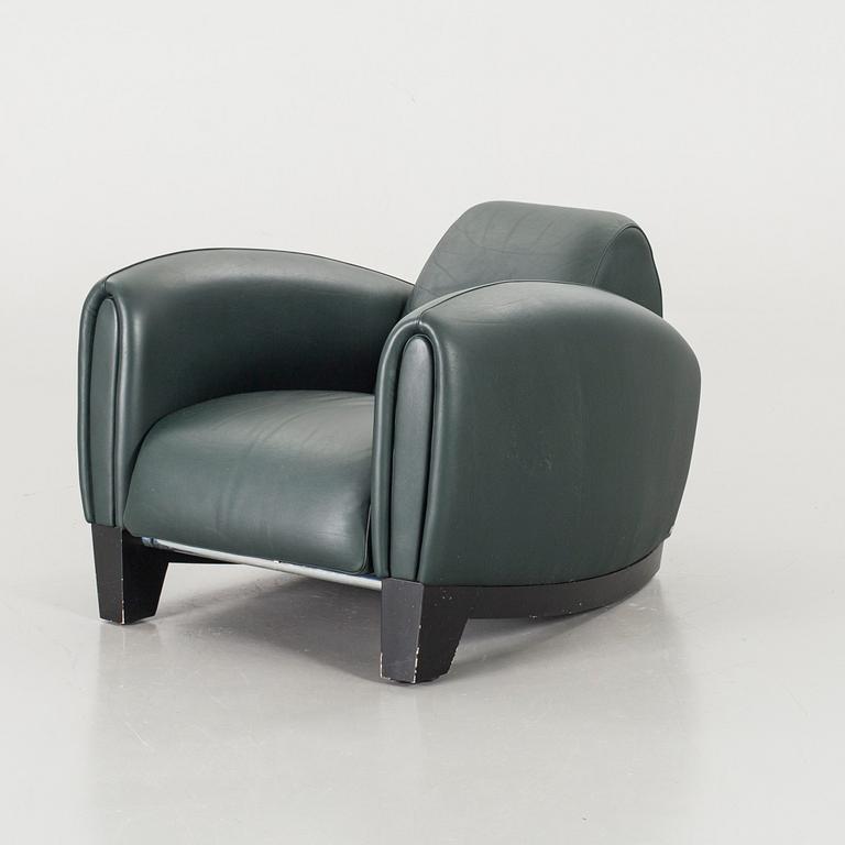 FRANZ ROMERO, a Bugatti DS 57 armchair de Sede later part of the 20th century.