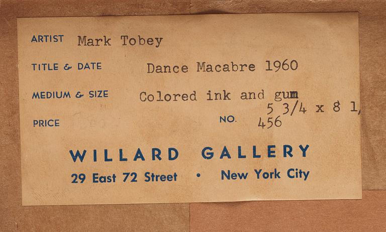 Mark Tobey, "Dance Macabre".