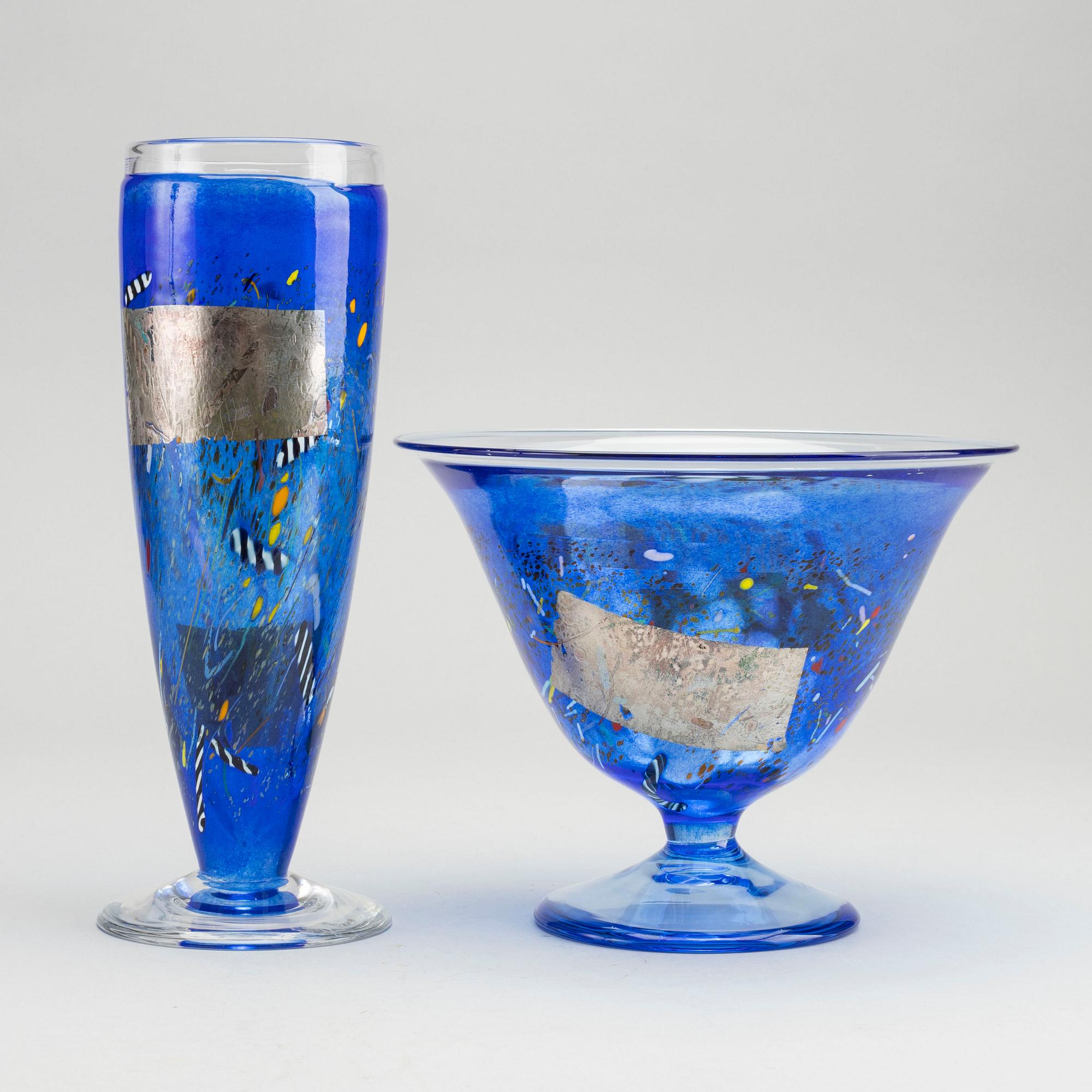 BERTIL VALLIEN, VAS OCH SKÅL, Kosta Boda "Satellite".