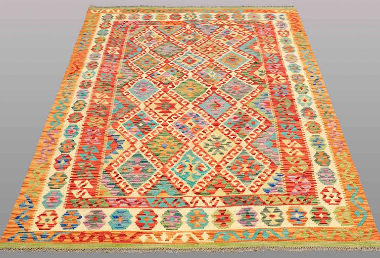 A RUG, Kilim, ca 248 x 161 cm.