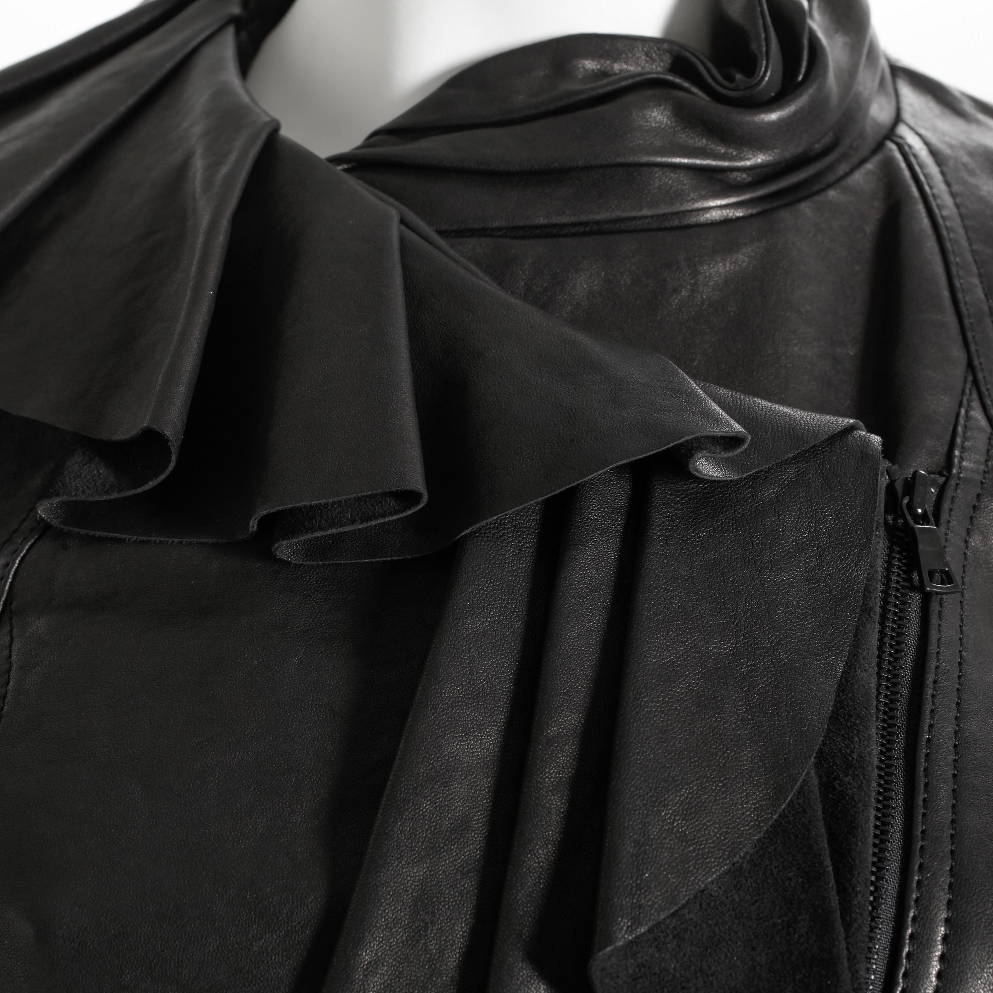 LEATHERJACKET, Diana von Furstenberg, size 6.