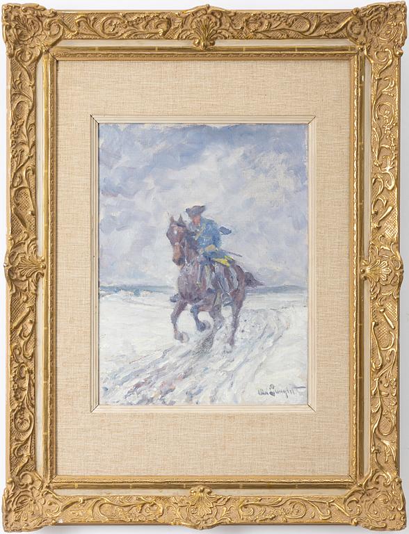 Alexander Langlet, Riding caroline.