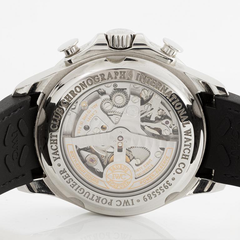 IWC, Schaffhausen, Portuguese Yacht Club, Chronograph, wristwatch, 45,5 mm,.