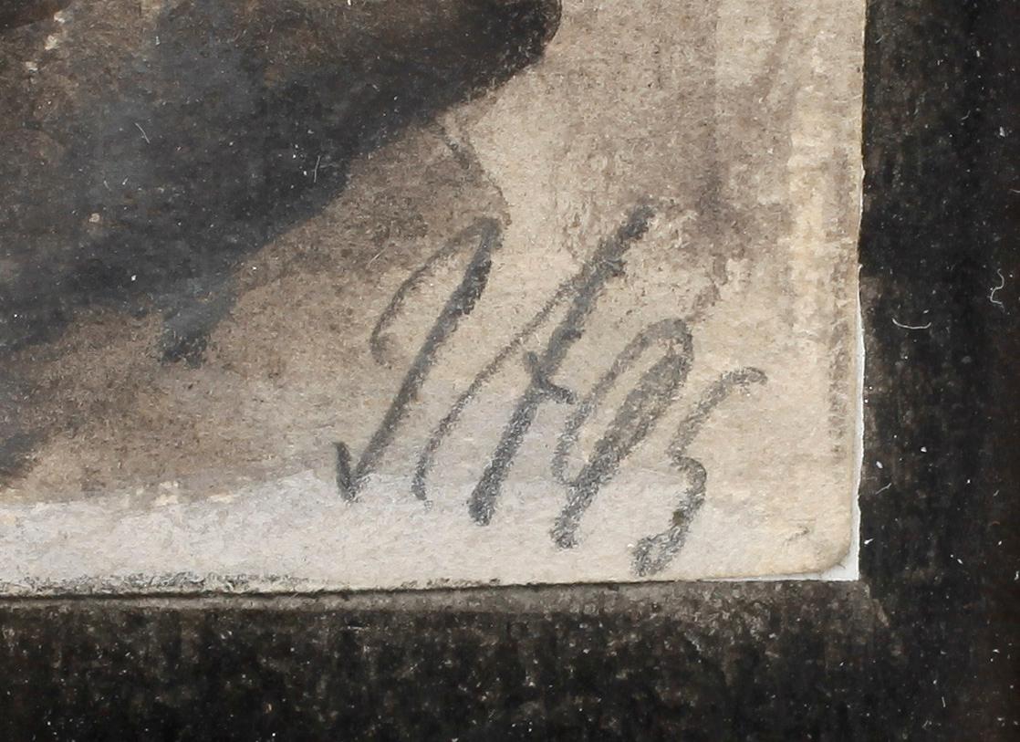 IVAR AROSENIUS, Gouache/akvarell, signerad och daterad -95.