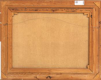 Okänd konstnär 1900-tal, Vid Seine - motiv från Paris.