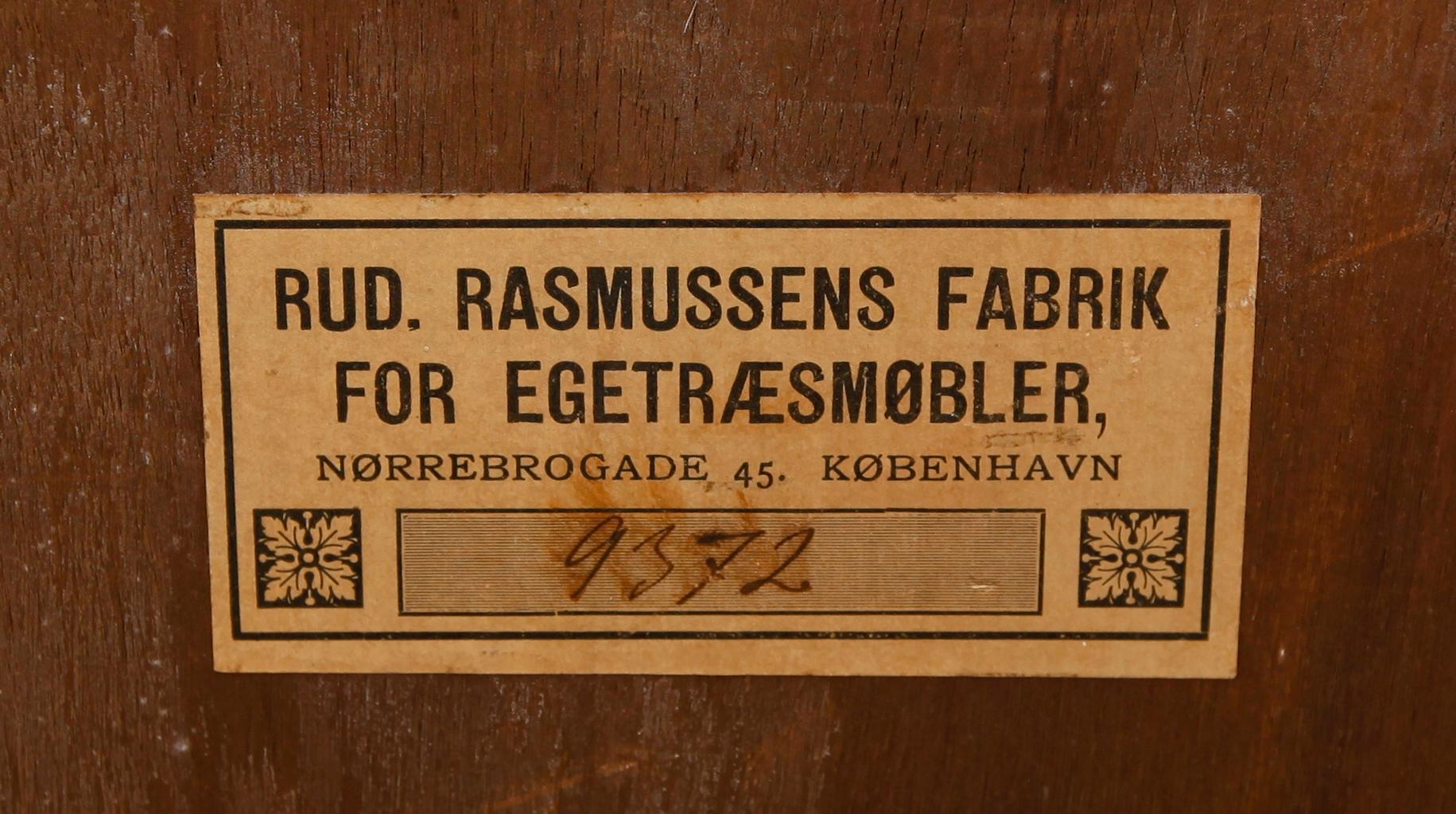 BOKHYLLA, Rud. Rasmussens Fabrik, Danmark, 1900-talets mitt.