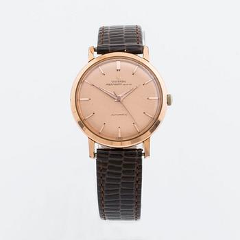 AN UNIVERSAL POLEROUTER WRISTWATCH, Geneva, 35 mm.