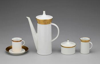 KAFFESERVIS, Rosenthal, 15 delar, Studio Line, 1900-talets mitt.