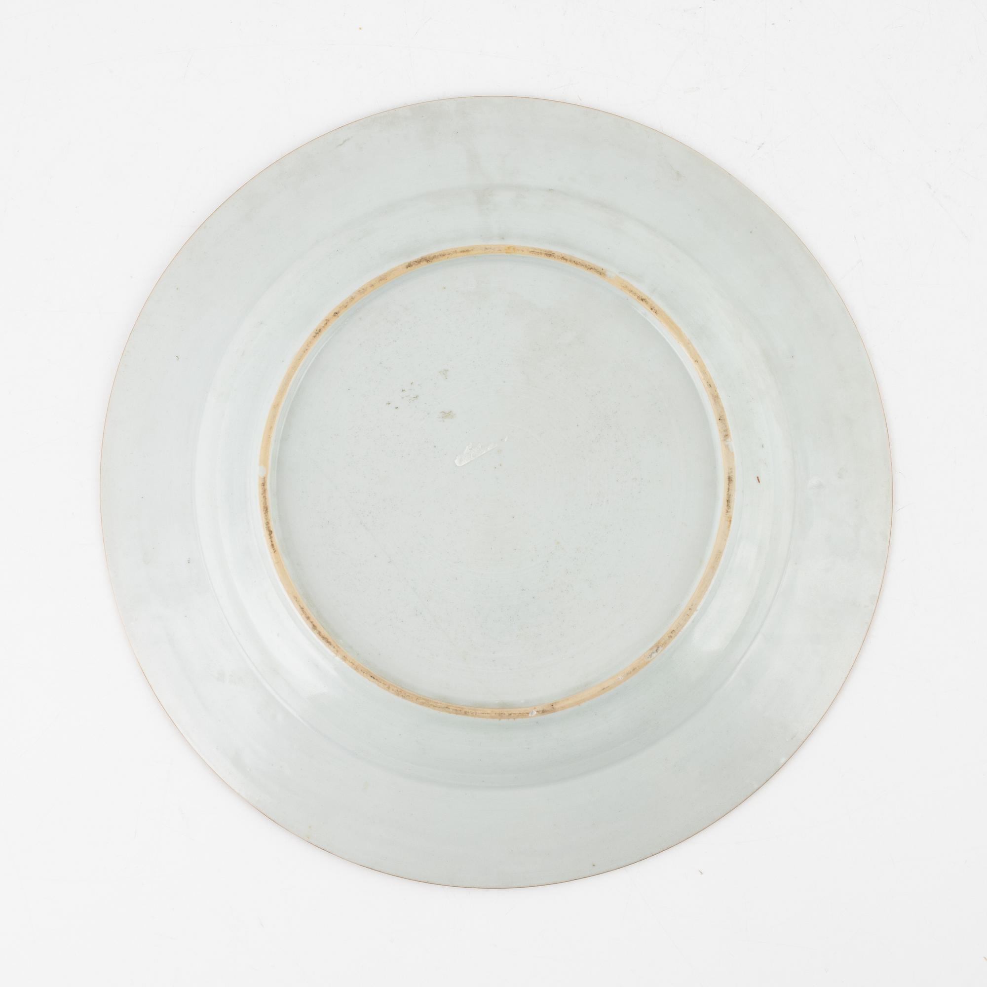 A famille rose dish, Qing dynasty, Qianlong (1736-95).