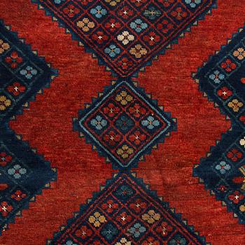 A kazak carpet, South Caucasus ca. 208 x 159 cm.