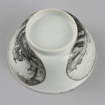 SKÅL, porslin, Kina, 1700-tal.