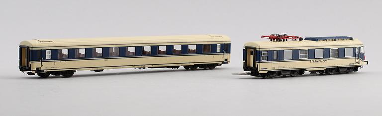 MODELLTÅGSET, 6 delar, Roco, Österrike.