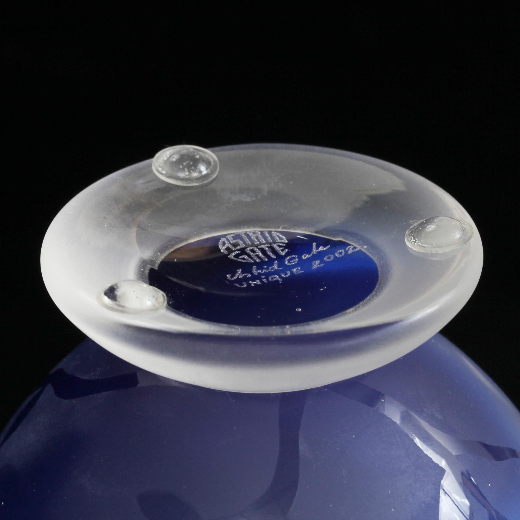 SKÅL, glas, Astrid Gate, unique 2002.