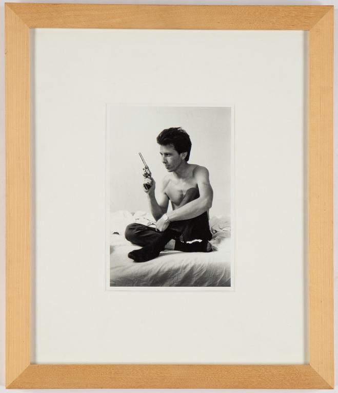 Larry Clark, photograph signed and numbered 27/400 on verso.