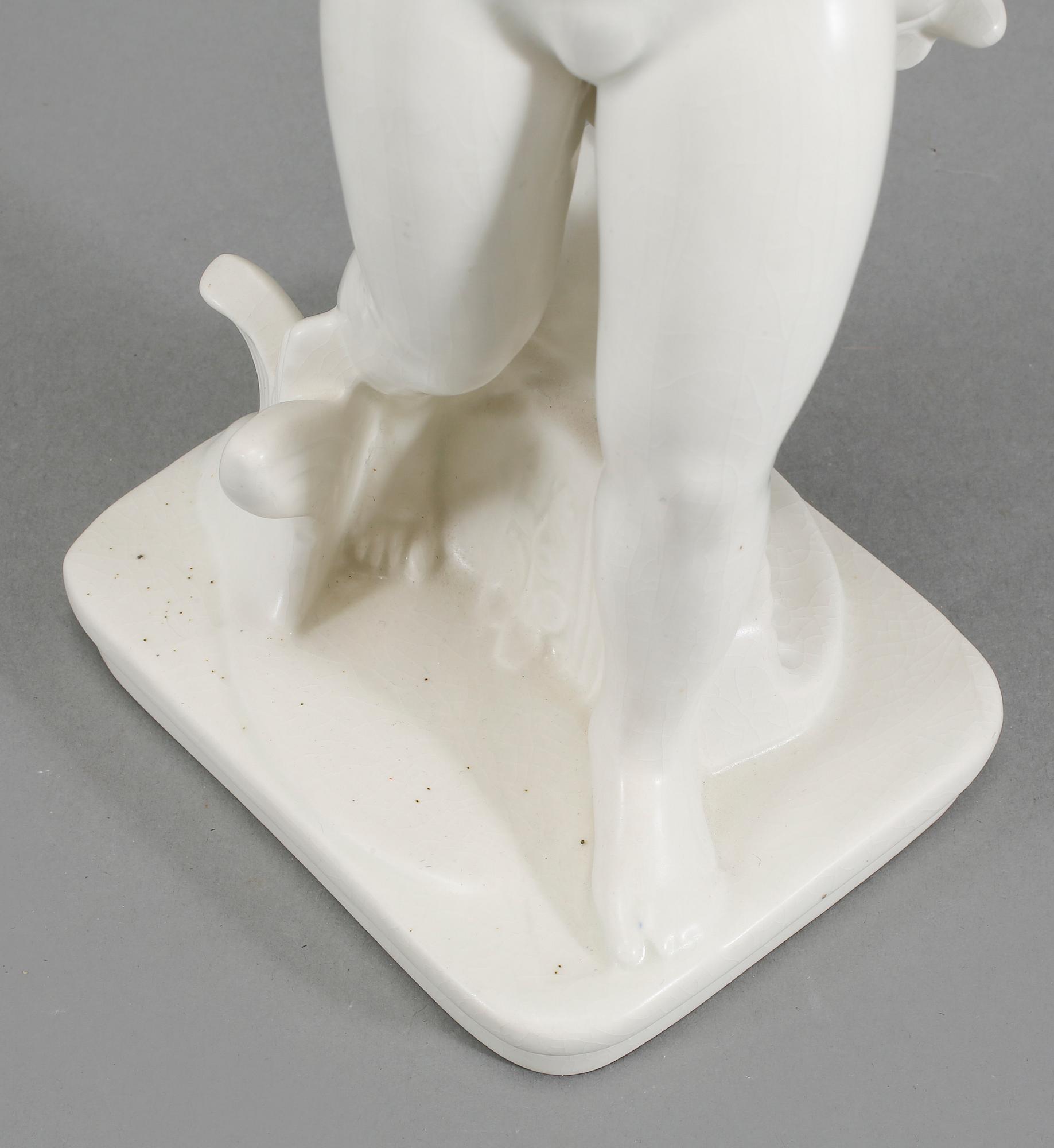 SKULPTUR, flintgods, Arthur Percy, Gefle, i produktion 1943-1955.