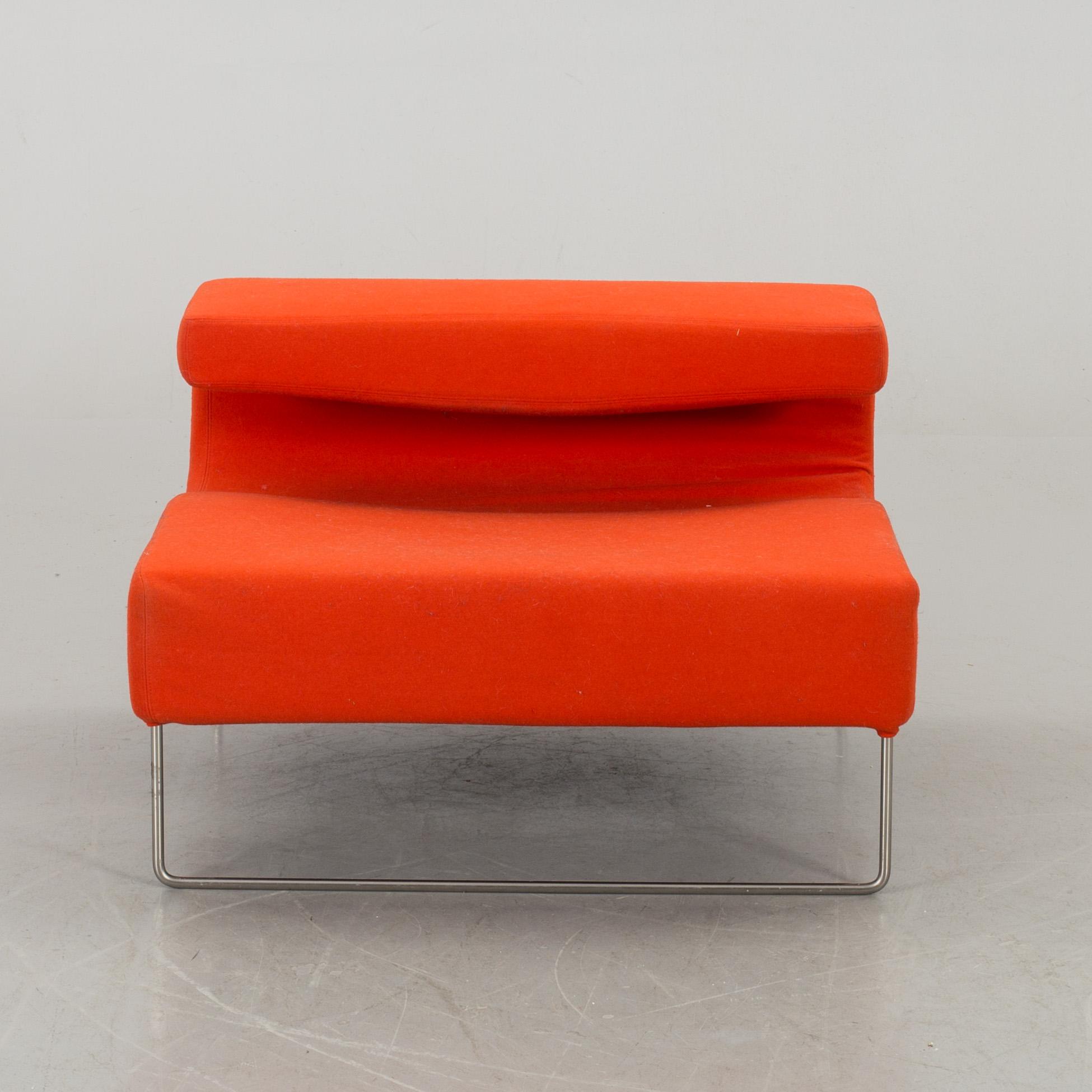 PATRICIA URQUIOLA, fåtölj, "Lowseat", Moroso, Italien. 2000-tal.