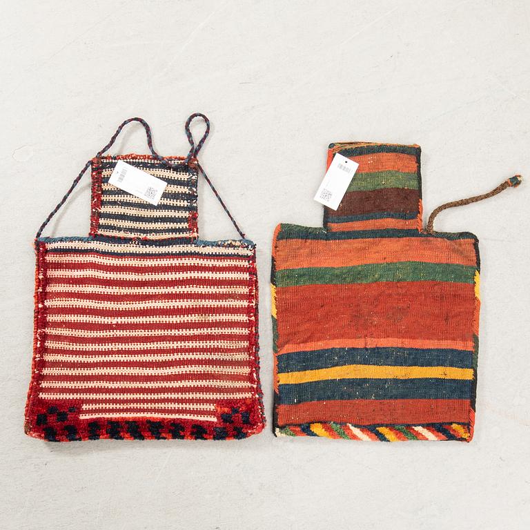 Namakdun 2 pcs Bakhtiari semi-antique approx. 59x42 cm.