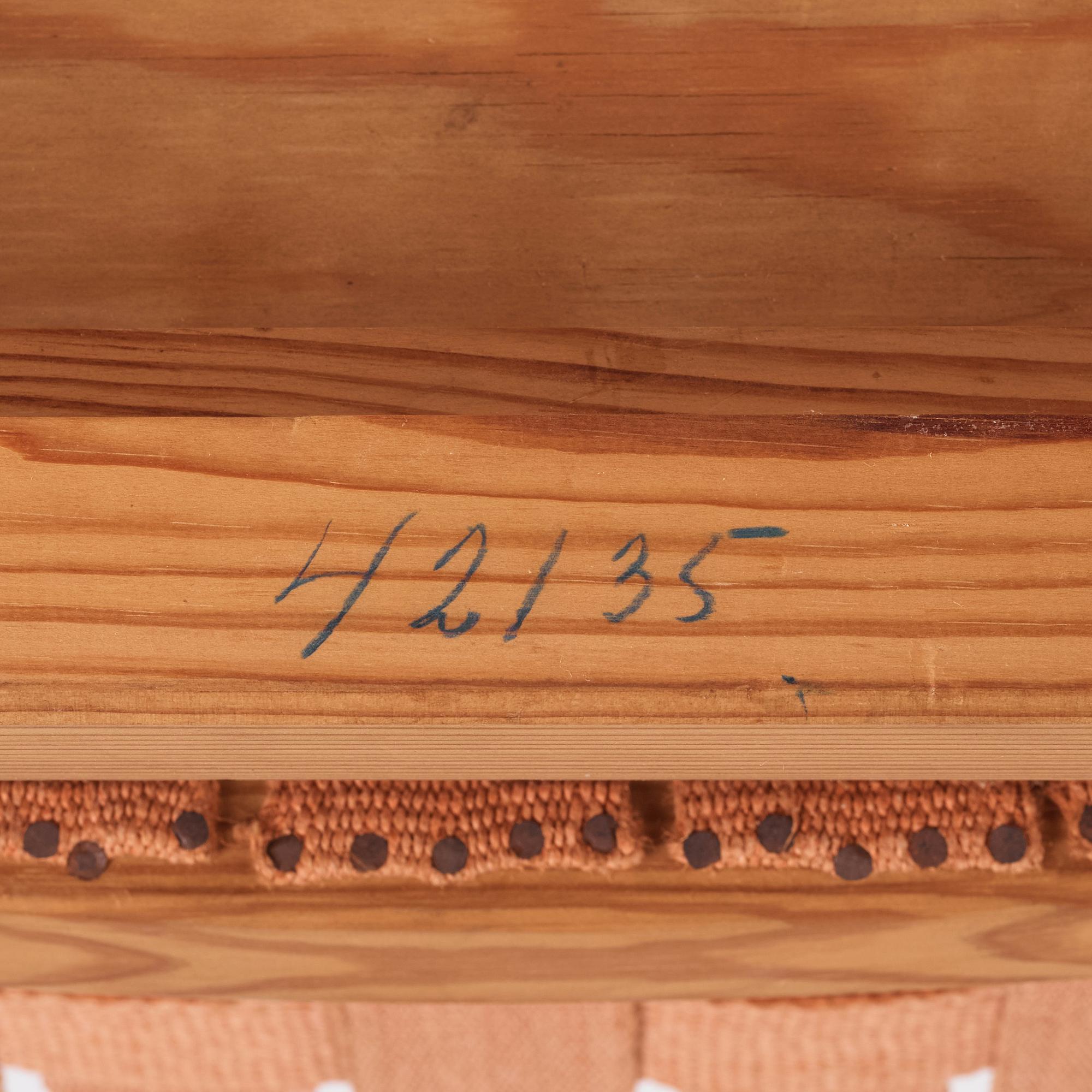Nordiska Kompaniet, fåtöljer, ett par, "Lovö", ca 1939.