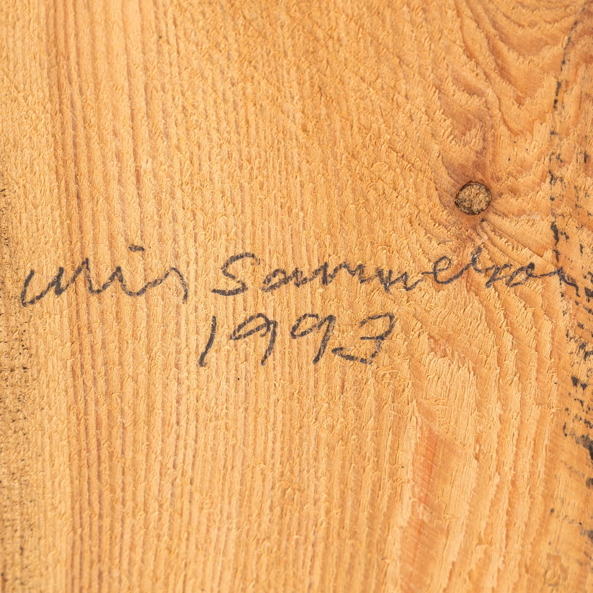 ULRIK SAMUELSON, oil on panel, signed and dated 1993 verso.