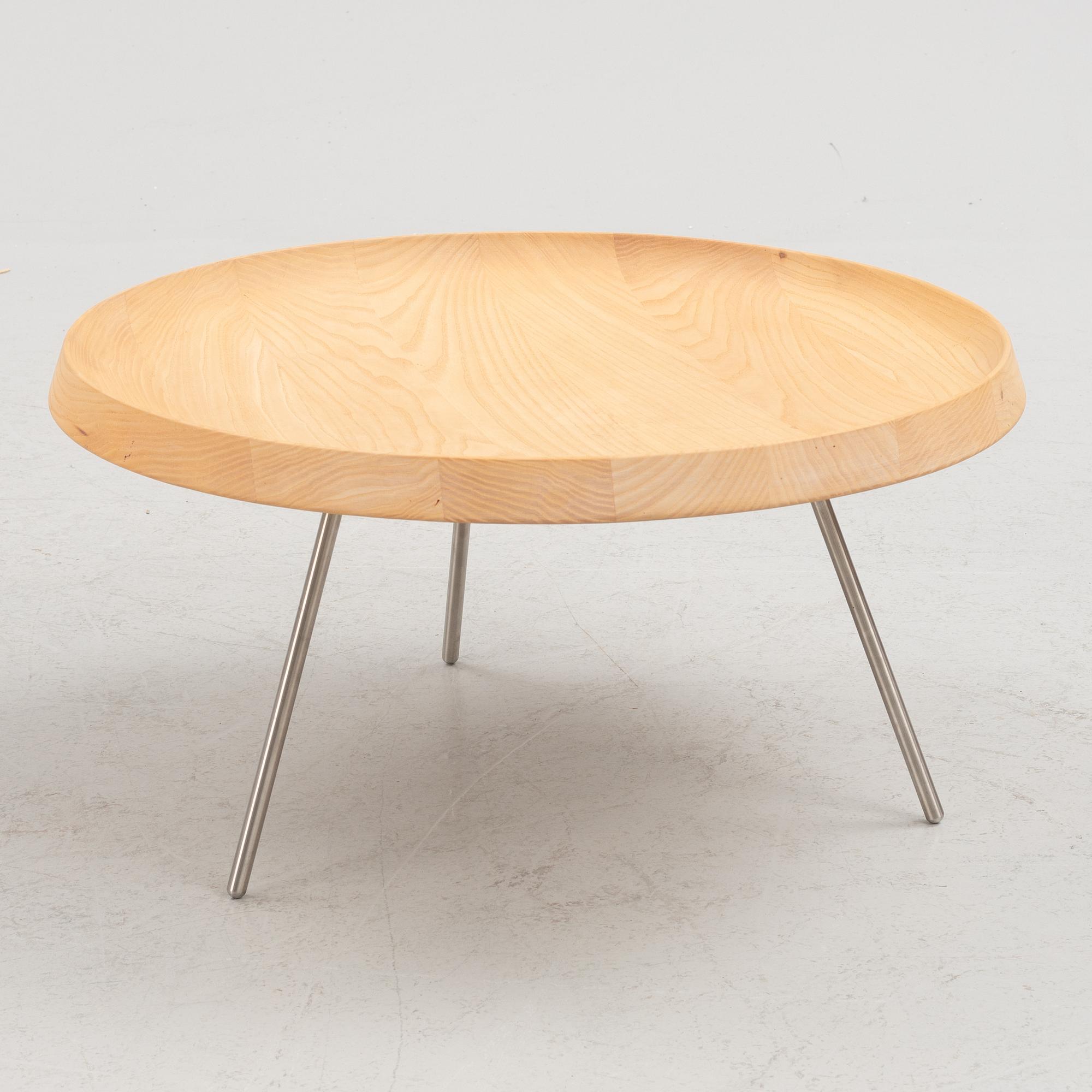 Hans J. Wegner, a model "JH 586/Fruit bowl"" table, PP Møbler, Denmark, 2011. Provenance Sven Lundh.