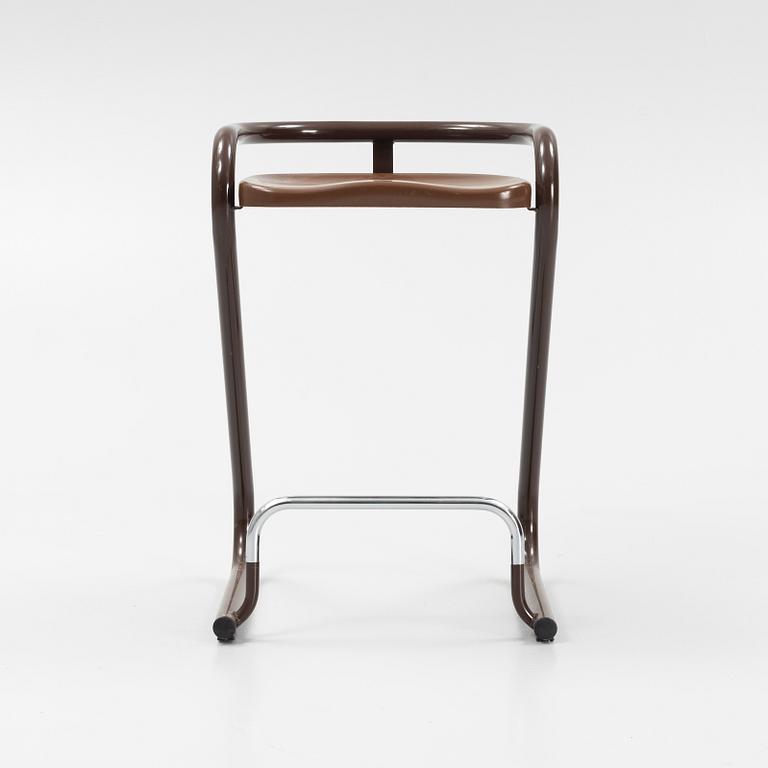 A model S70-3 barstool by Börge Lindau & Bo Lindekrantz for Lammhults, 1968.