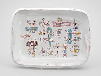 FAT, keramik, Jean Rivier, Frankrike, 1950-tal. Sign.